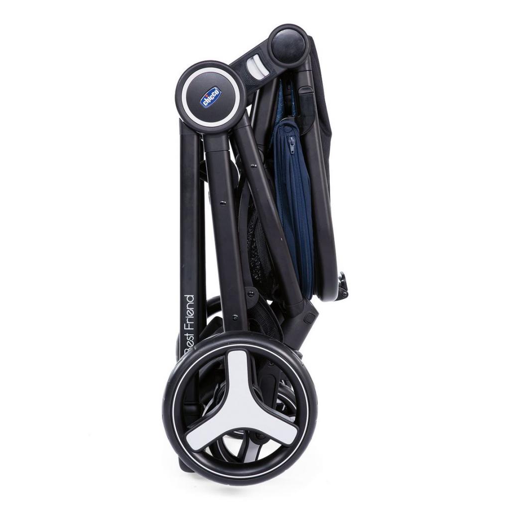 Коляска Chicco 3 в 1 Trio Best Friend+ Light Чорно-зелена (79421.60) - зображення 5