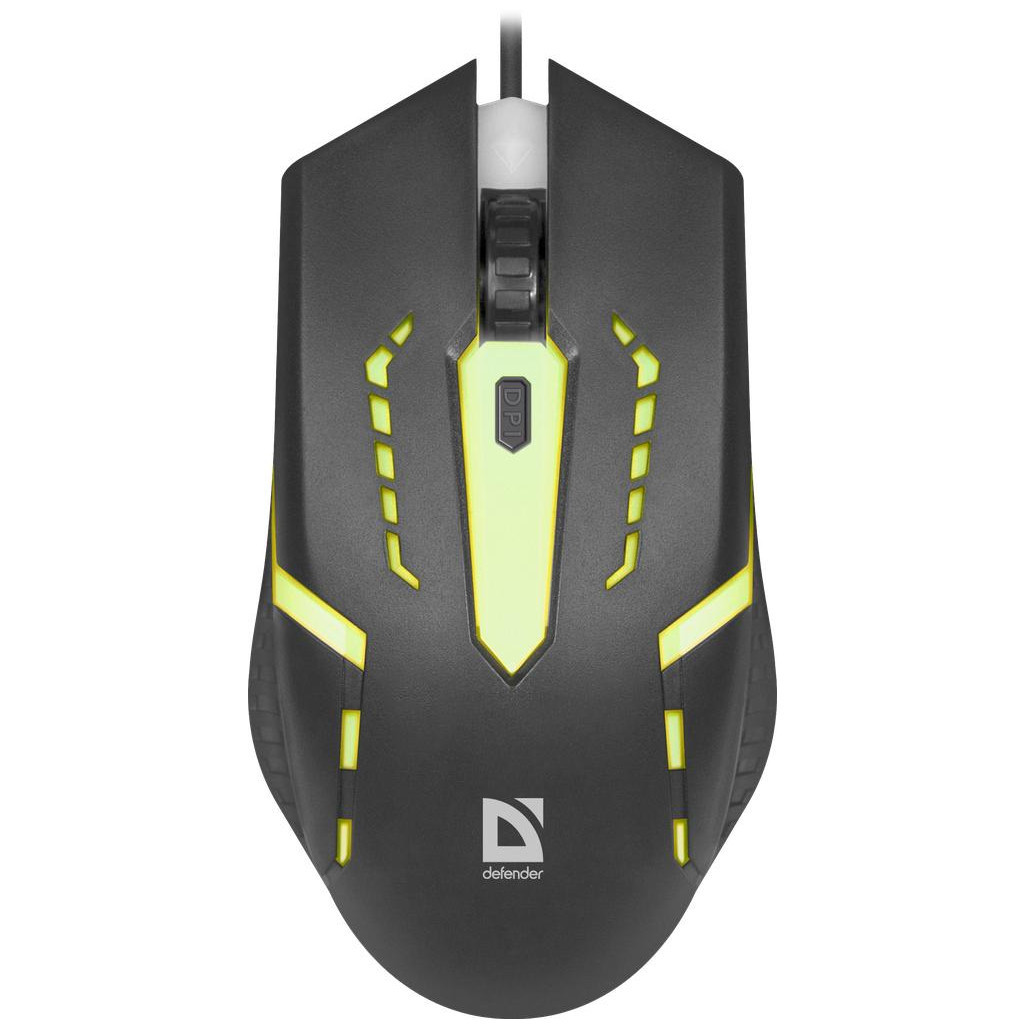 Мишка Defender Hit MB-601 Black (52601) - зображення 5