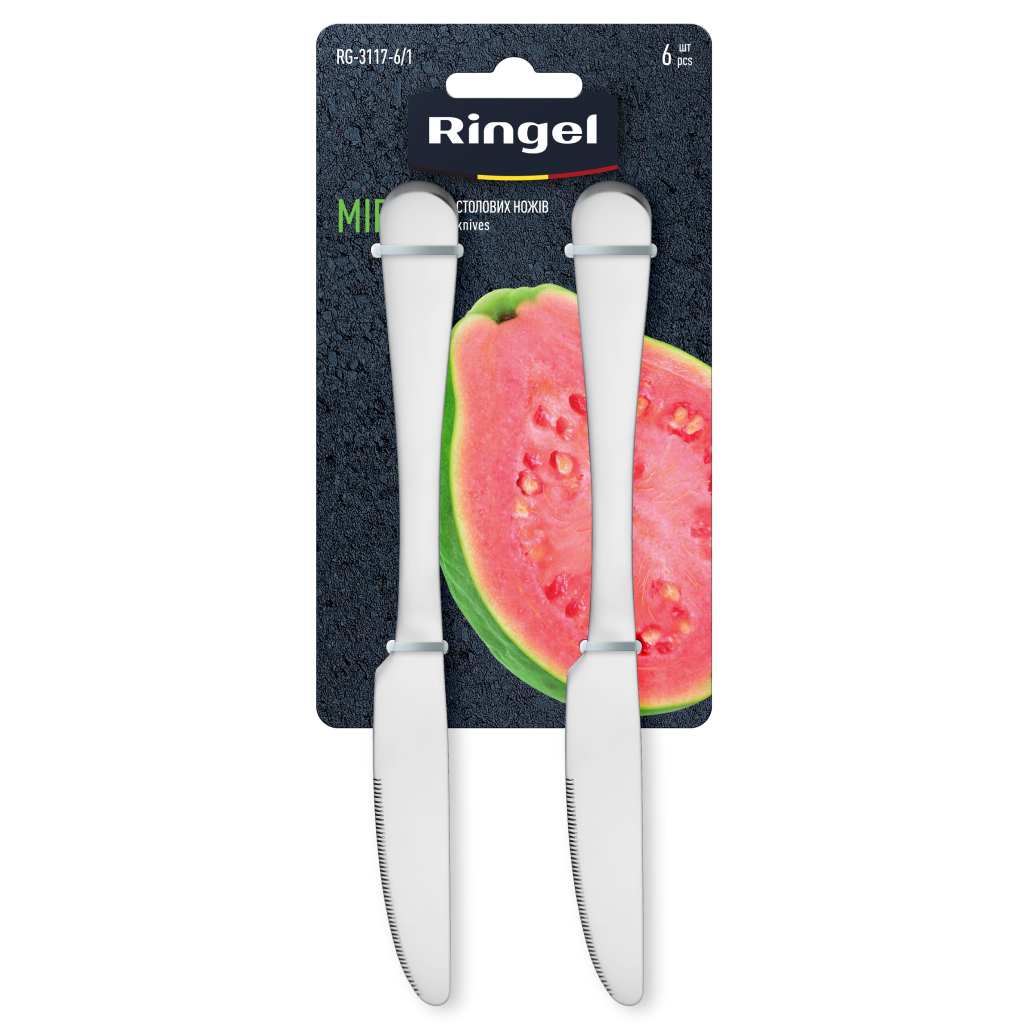 Столовий ніж Ringel Mira 6 шт (RG-3117-6/1) - зображення 1