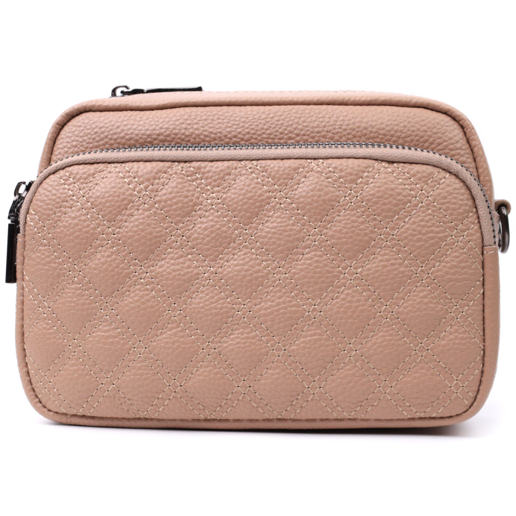 Сумка Vintage З натуральної шкіри Бежева (22637) - зображення 5