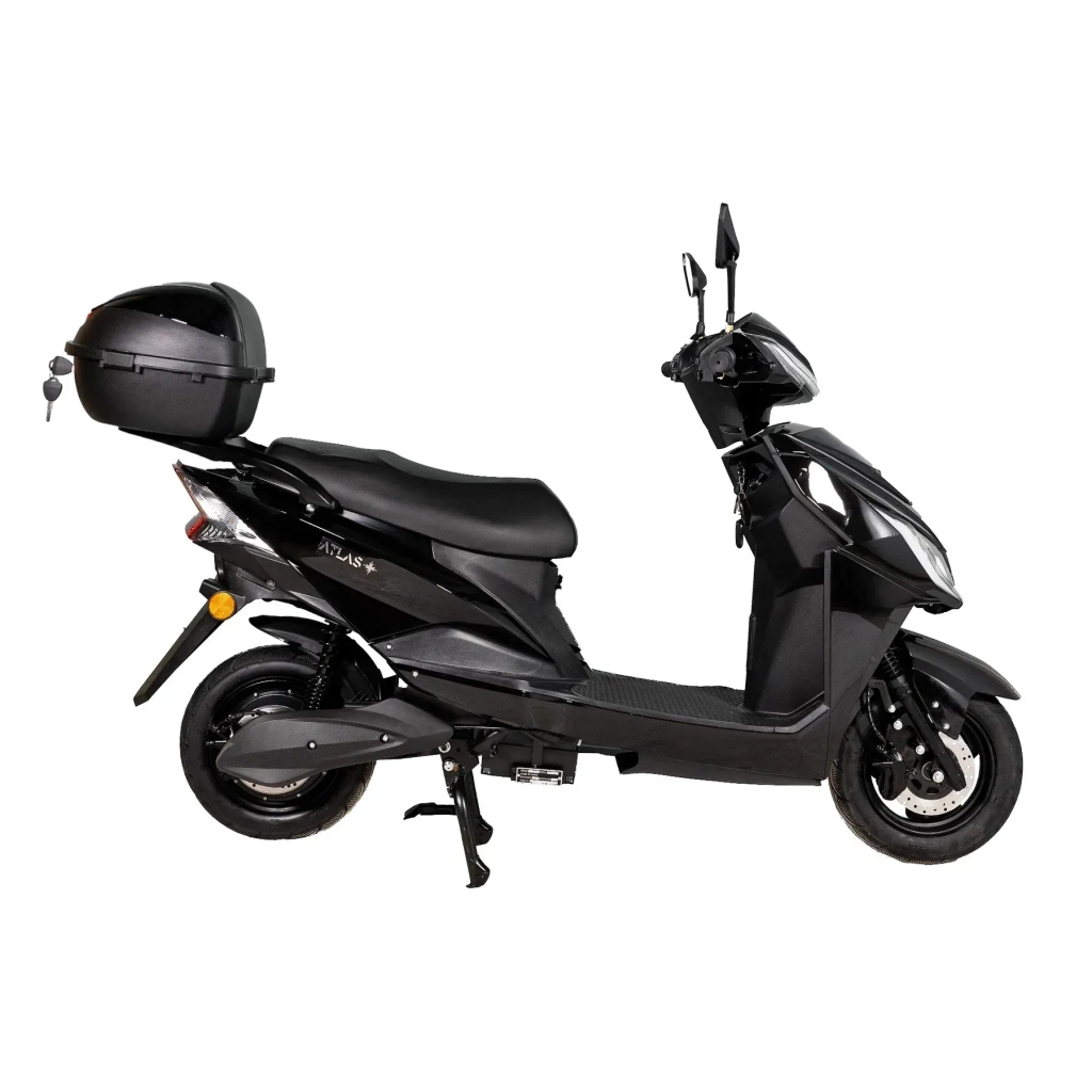 Електроскутер Atlas Spider Box 1500W Black (4003) - зображення 2