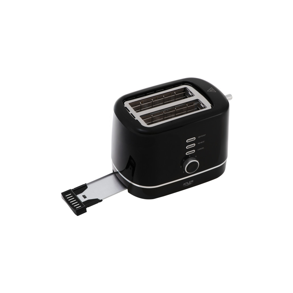 Тостер Adler AD 3224 black - изображение 5
