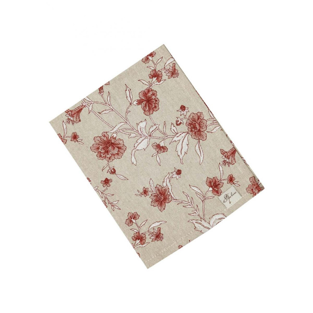 Серветка на стіл Прованс Квіти бордо Господиня 35х45 см (4823093451834) - зображення 1