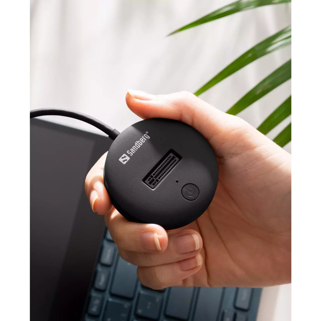 Док-станція для накопичувачів Sandberg USB3.2 Type-C toSSD M.2 NVMe M Key (136-47) - зображення 5