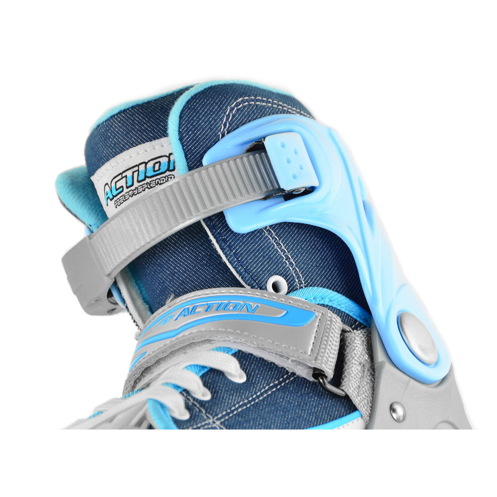 Роликові ковзани Action Kire Блакитні 37-40 (PW-126B-13-2BLUE/37-40) - зображення 6