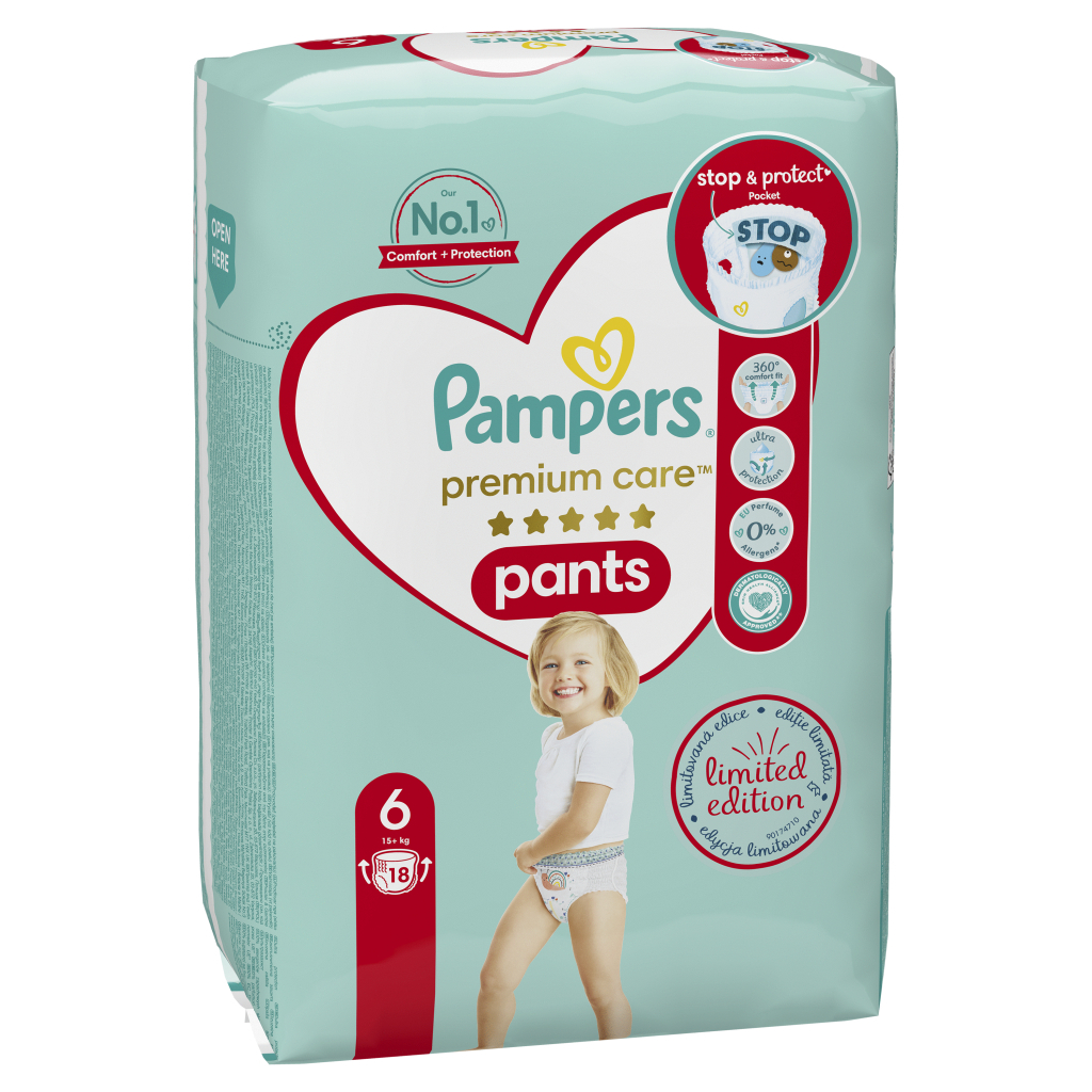 Підгузки Pampers Premium Care Pants Junior (12-17 кг), 20 (8001090190543) - зображення 3
