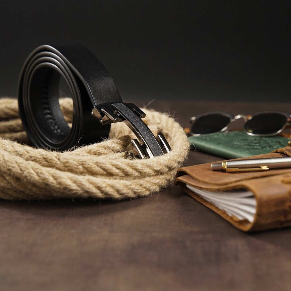 Ремінь Vintage Чоловічий Чорний (20262) - зображення 8