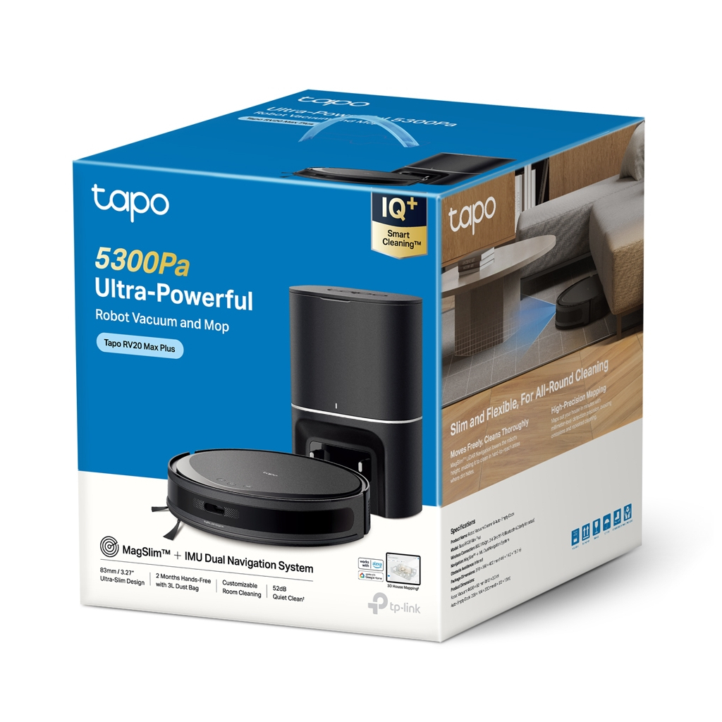 Пилосос TP-Link Tapo RV20 Max Plus - зображення 10