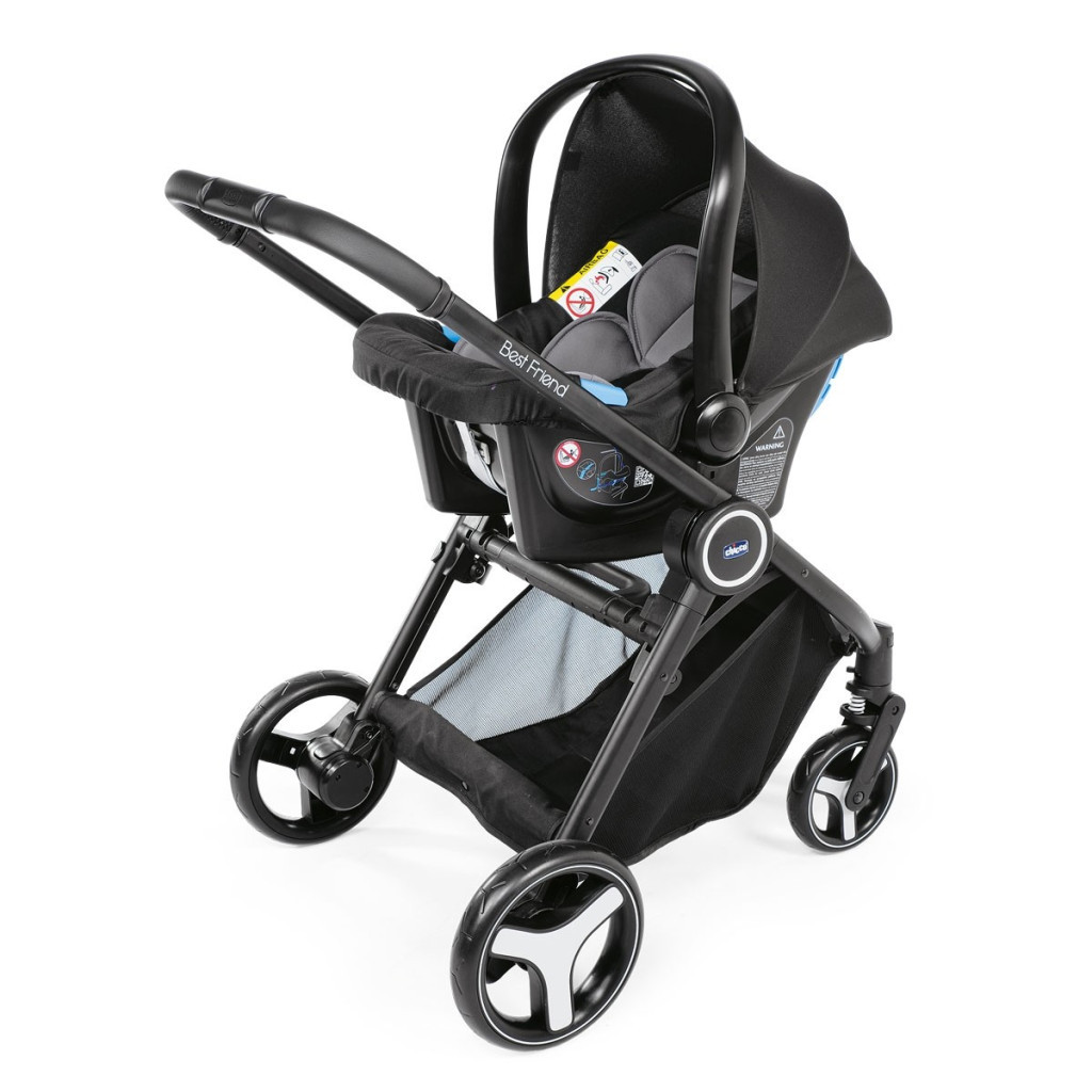 Коляска Chicco 3 в 1 Trio Best Friend+ Comfort Сіра (79420.85) - зображення 3