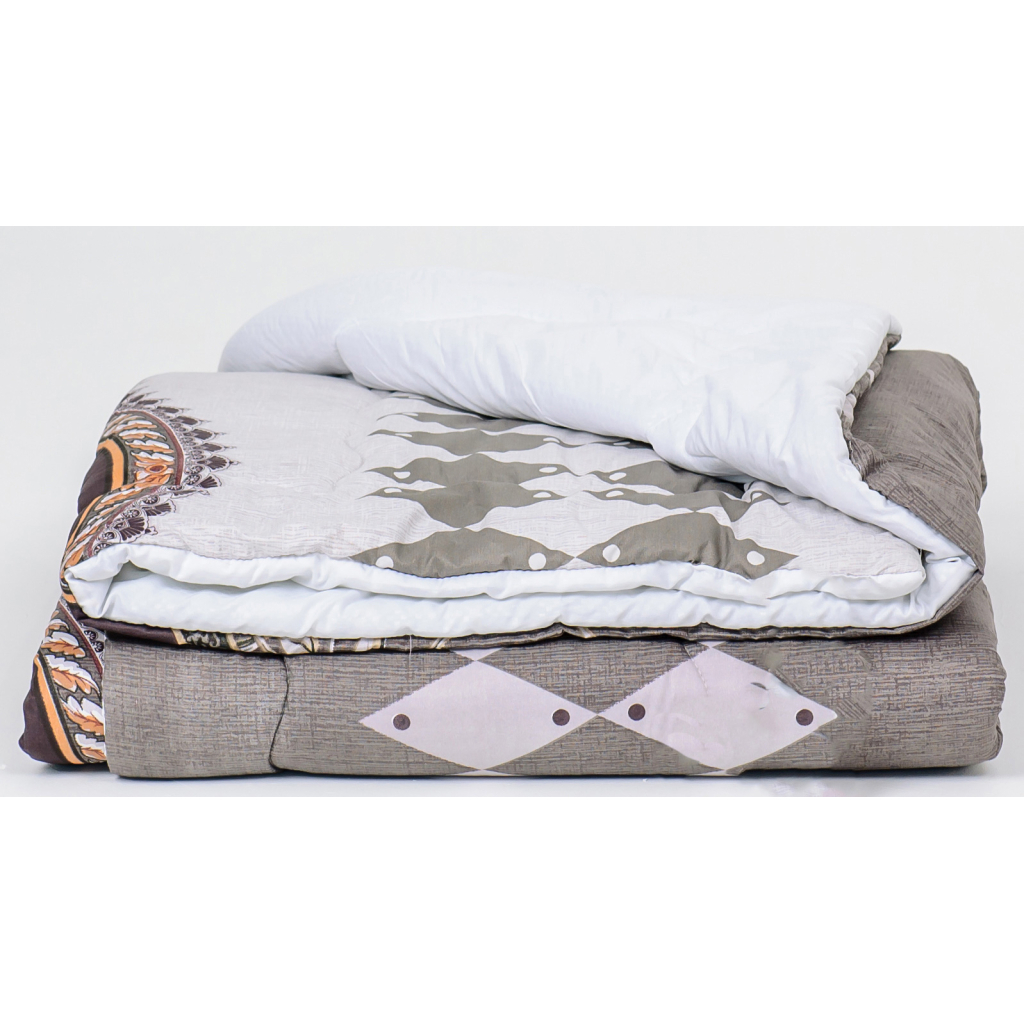 Ковдра MirSon Набір антиалергенний BamBoo Зима №3622 Print Line Myrrh + подушка середня 172х205+50х70 (2200004839530) - зображення 3