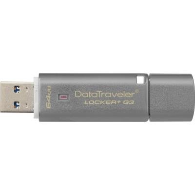 USB флеш накопичувач Kingston 64Gb DataTraveler Locker+ G3 USB 3.0 (DTLPG3/64GB) - зображення 3