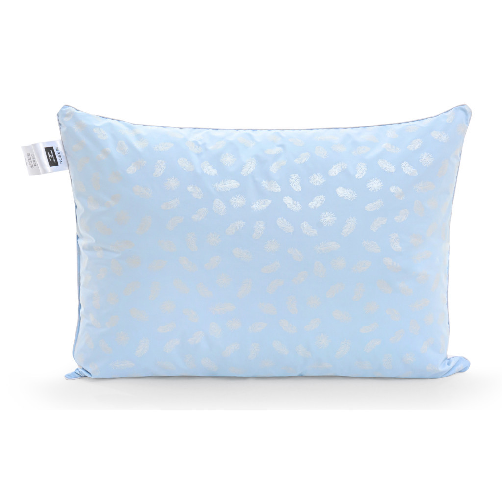 Ковдра MirSon Набір пуховий №2110 Bio-Blue Зима 90% пух 155х215 + подушка 50х70 пружна (2200003023237) - зображення 8