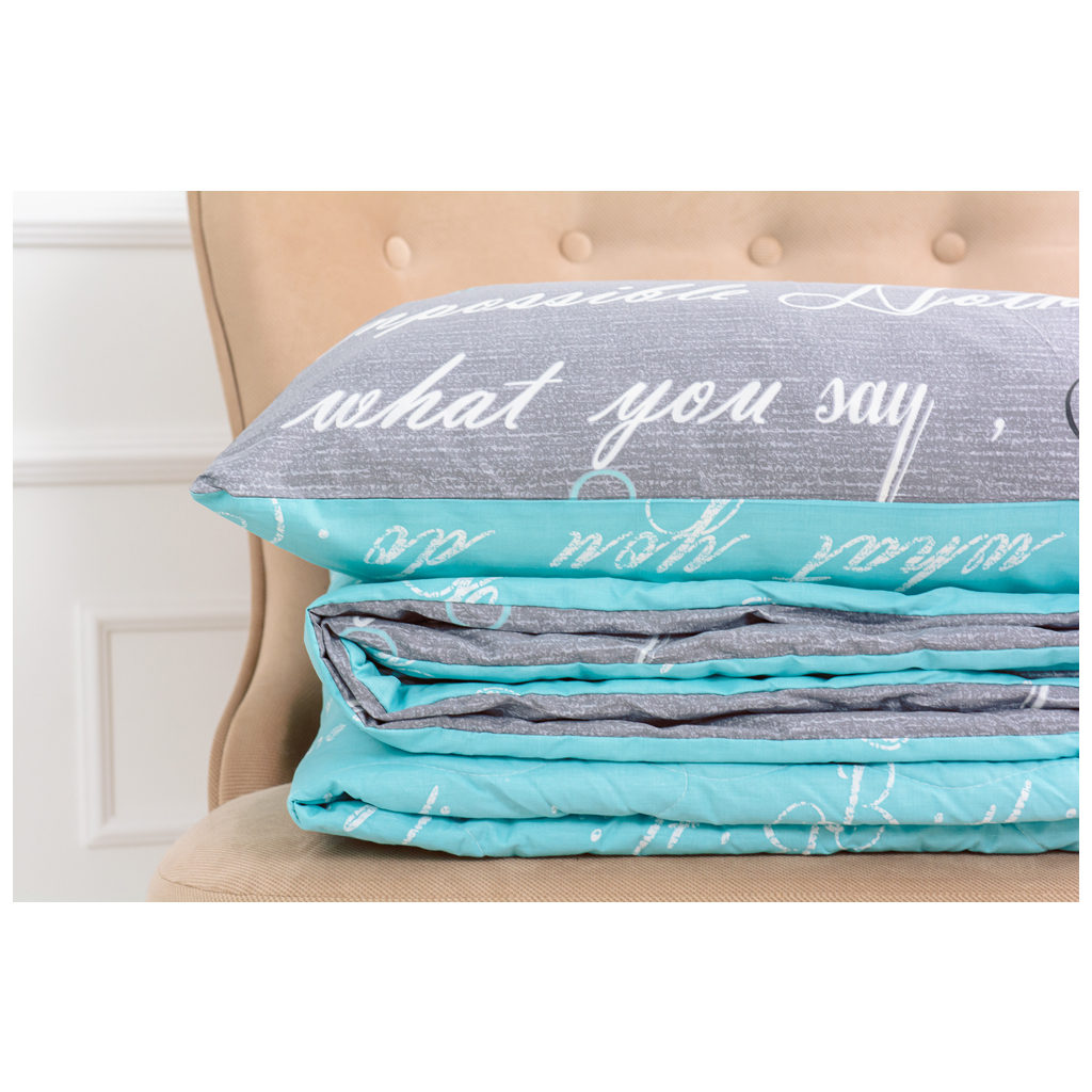 Ковдра MirSon антиалергенна Літня з Ecosilk №2305 Tulio 110x140 (2200003027242) - зображення 3