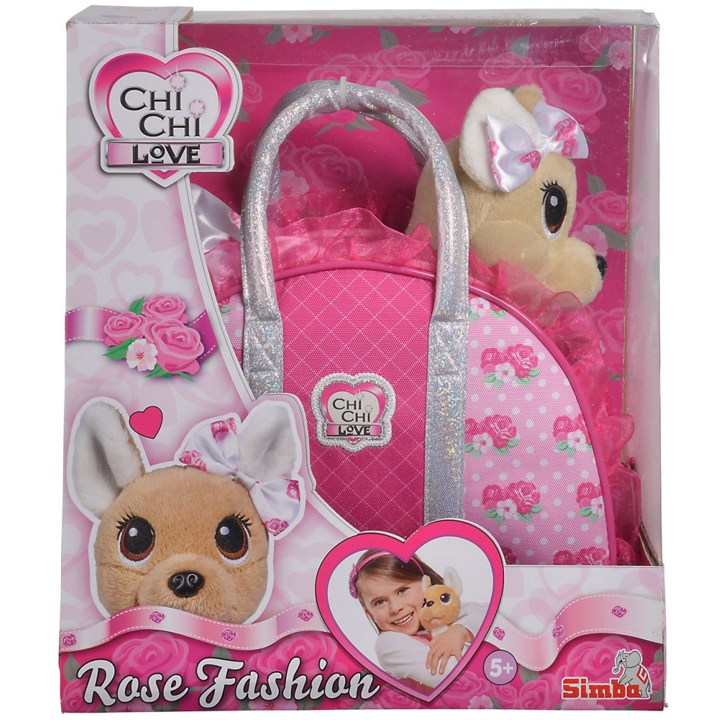 М'яка іграшка Simba Toys Chi Chi Love Чихуахуа Рожева мода із сумочкою (5893346) - зображення 3