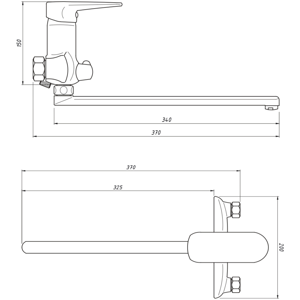 Змішувач Kroner Main-C070 - зображення 7