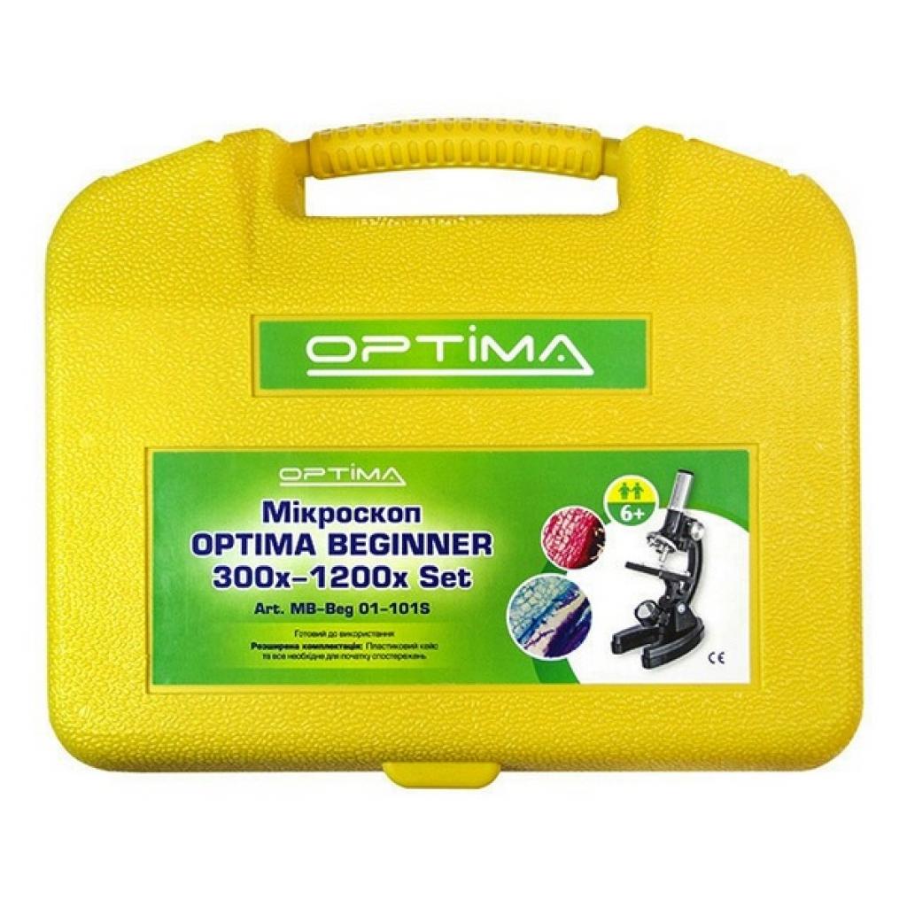 Мікроскоп Optima Beginner 300x-1200x подарунковий набір (926245) - зображення 7