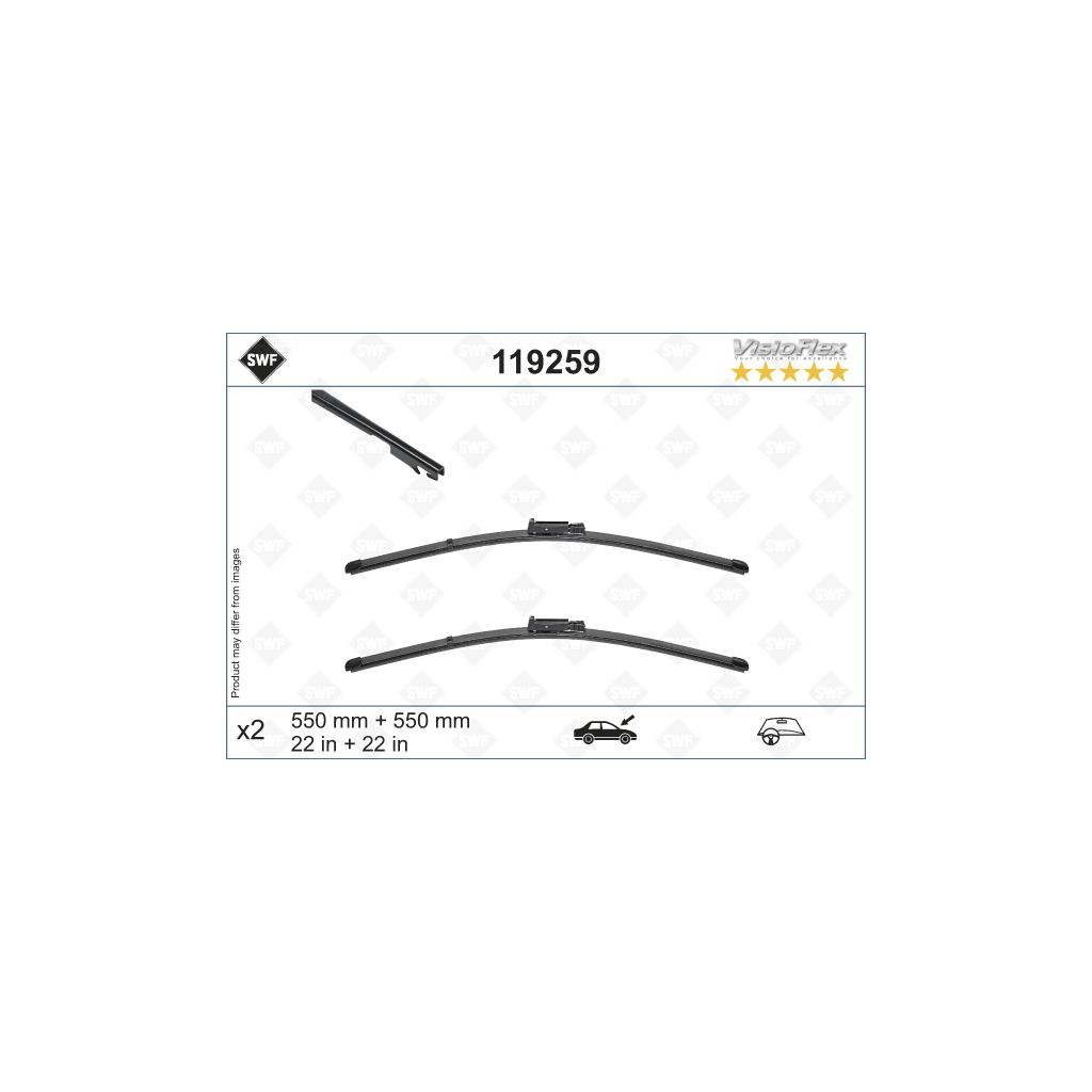 Щітка склоочисника SWF 119259 - зображення 1