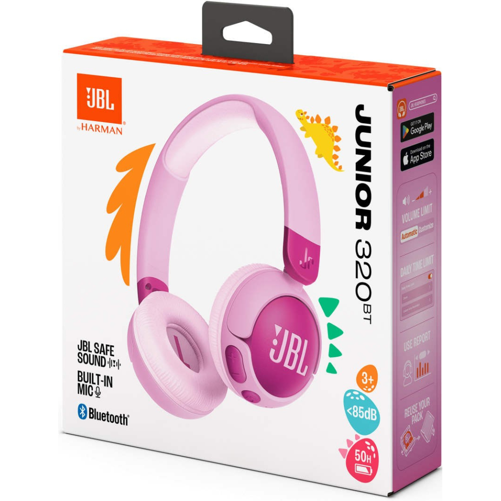 Навушники JBL JR 320BT Purple (JBLJR320BTPUR) - зображення 8