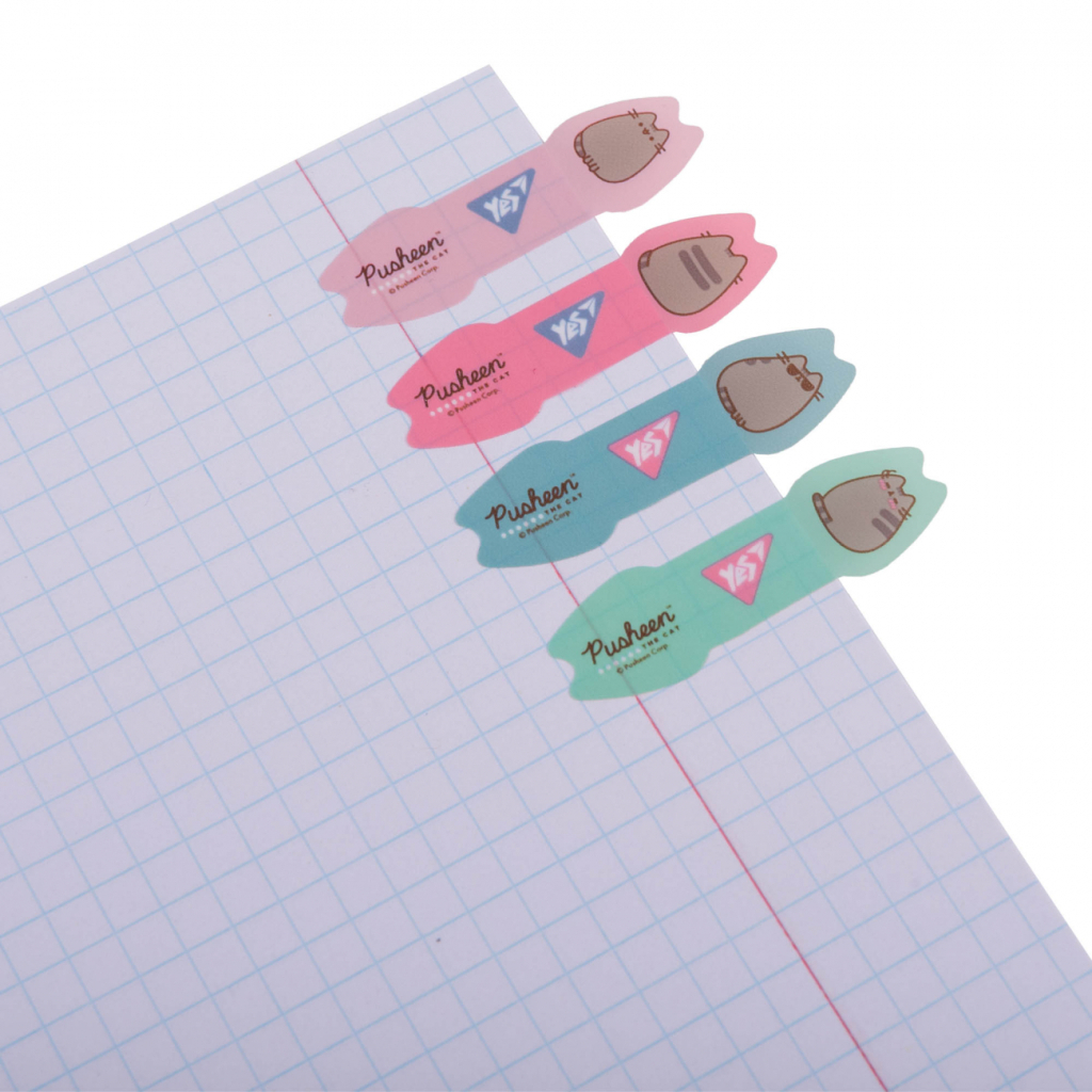 Стікер-закладка Yes Pop-up Pusheen пластик 80 шт (170443) - зображення 2