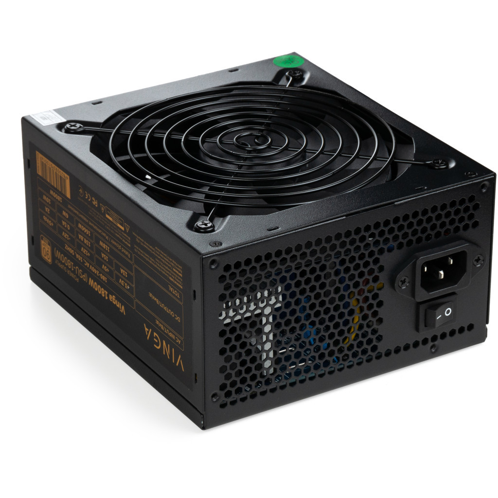 Блок живлення Vinga 1800W (PSU-1800W) - зображення 4