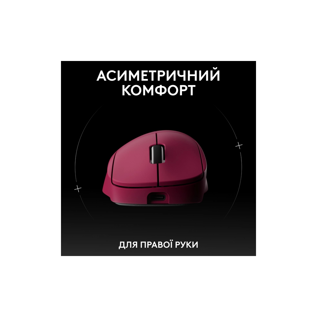 Мишка Logitech G Pro X Superlight 2 Dex Wireless Pink (910-007373) - зображення 2
