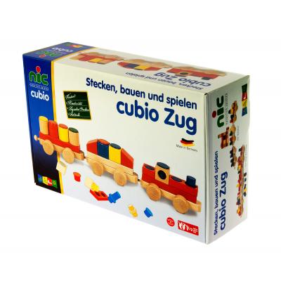 Конструктор Nic дерев'яний Паровозик (NIC2151) - зображення 2