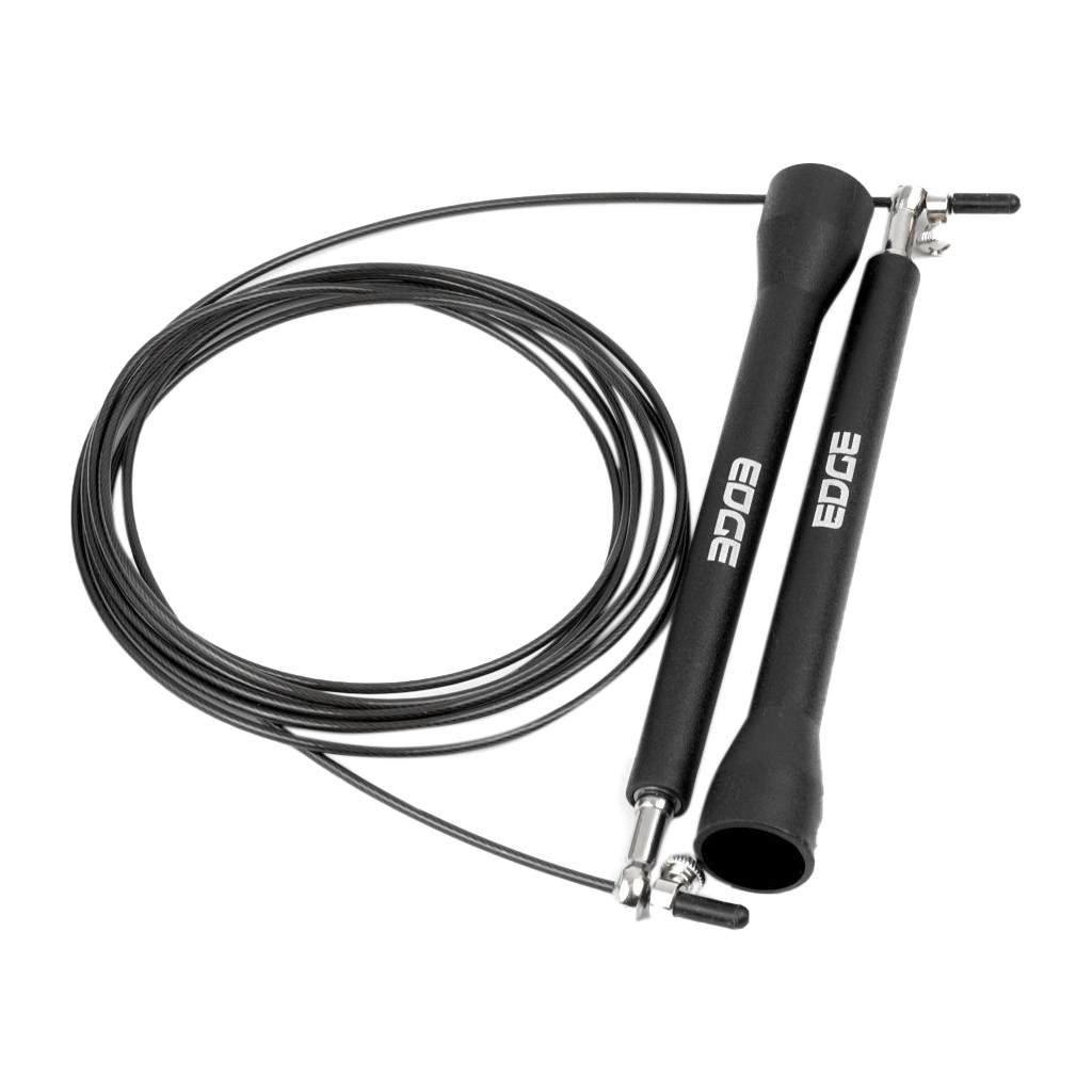 Скакалка EDGE Premium Rope ESK-5 швидкісна 3м Чорна (ESK-5 BLACK) - изображение 1