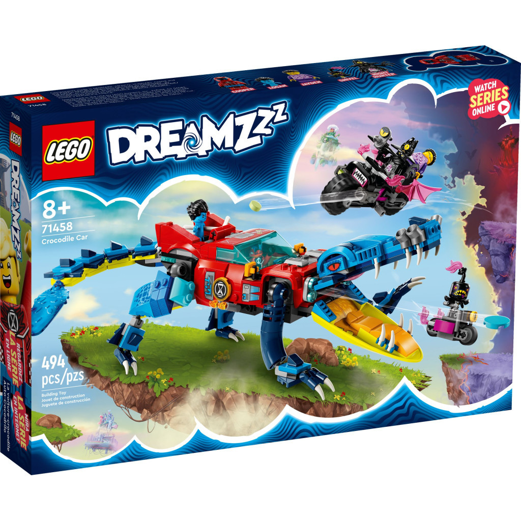 Конструктор LEGO DREAMZzz Автомобіль Крокодил 494 деталі (71458) - зображення 1