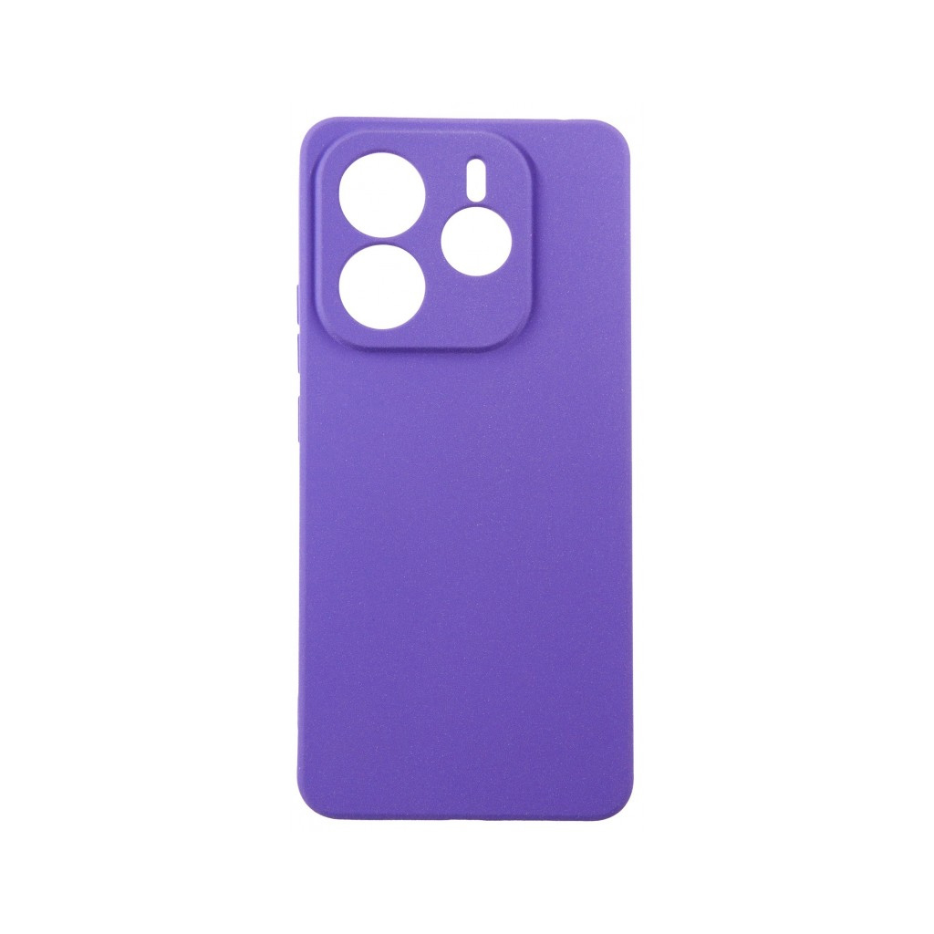 Чохол до мобільного телефона Dengos Kit Xiaomi Redmi Note 14 case Carbon + glass (Purple) (DG-KM-129) - зображення 2
