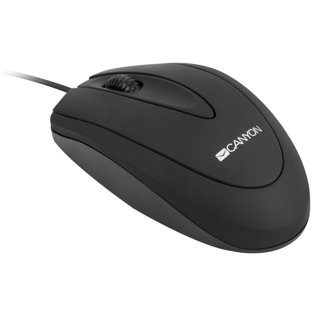 Мишка Canyon CM-1 USB Black (CNE-CMS1) - зображення 2