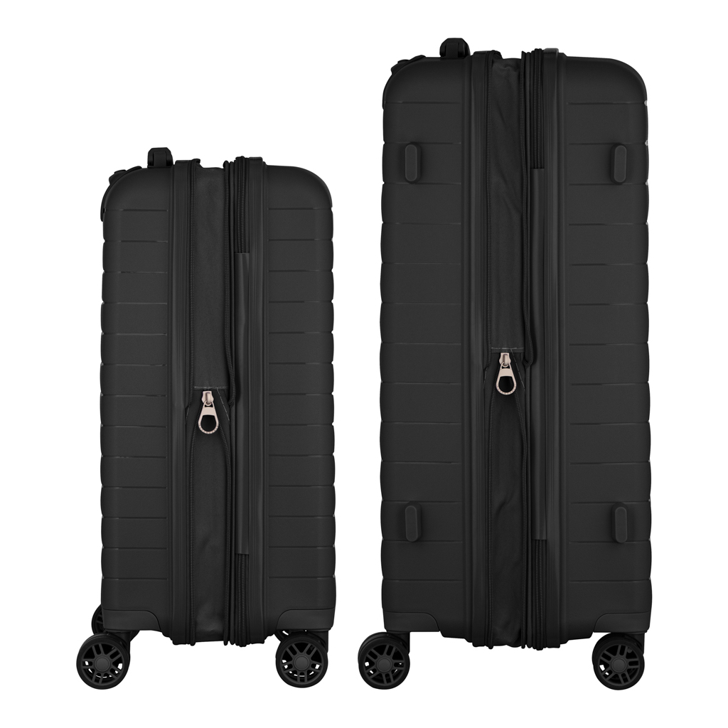 Набір валіз 2E Aero (M+S), чорні (2E-SPP-AERO-SET2-BK) - зображення 6
