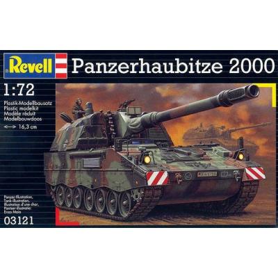 Збірна модель Revell Броньована гаубиця Panzerhaubitze PzH 2000 1:72 (3121) - зображення 1