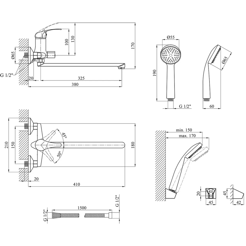 Змішувач Agua Leon-C071 (CV014927) - зображення 6