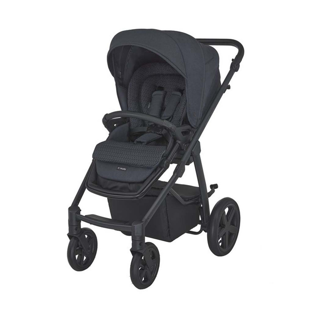 Коляска Espiro 2 в 1 Husky XL 2023 17 Graphite Wind (206764) - зображення 7