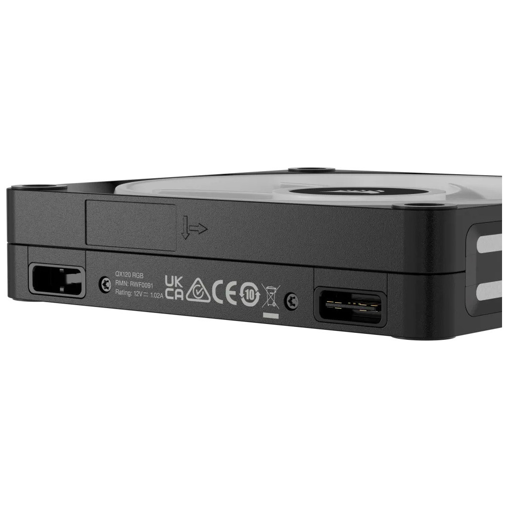 Кулер до корпусу Corsair iCUE Link QX120 RGB PWM (CO-9051001-WW) - зображення 7