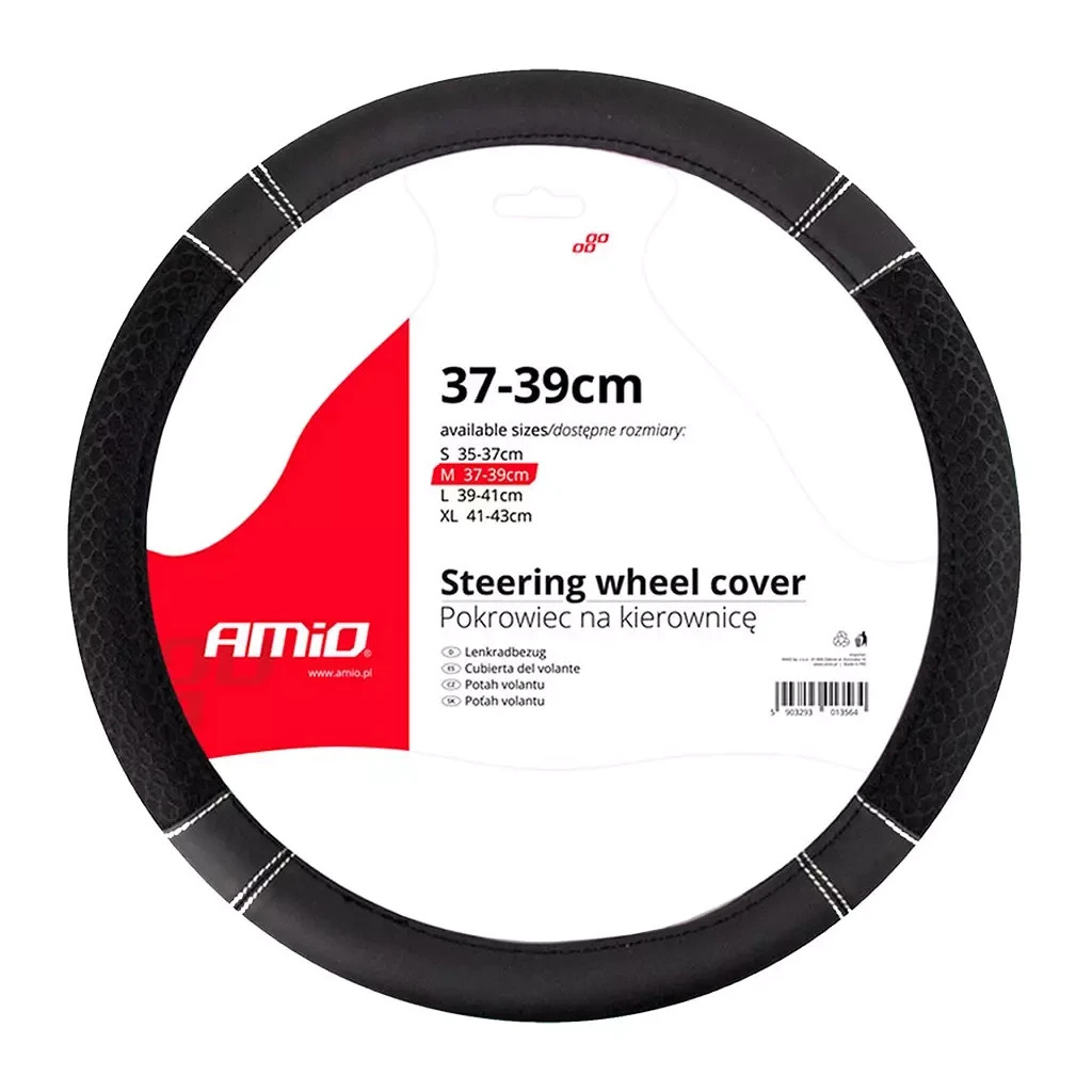 Чохол на руль AMiO SWC-20-M 37-39 см (01697) (016978) - зображення 1
