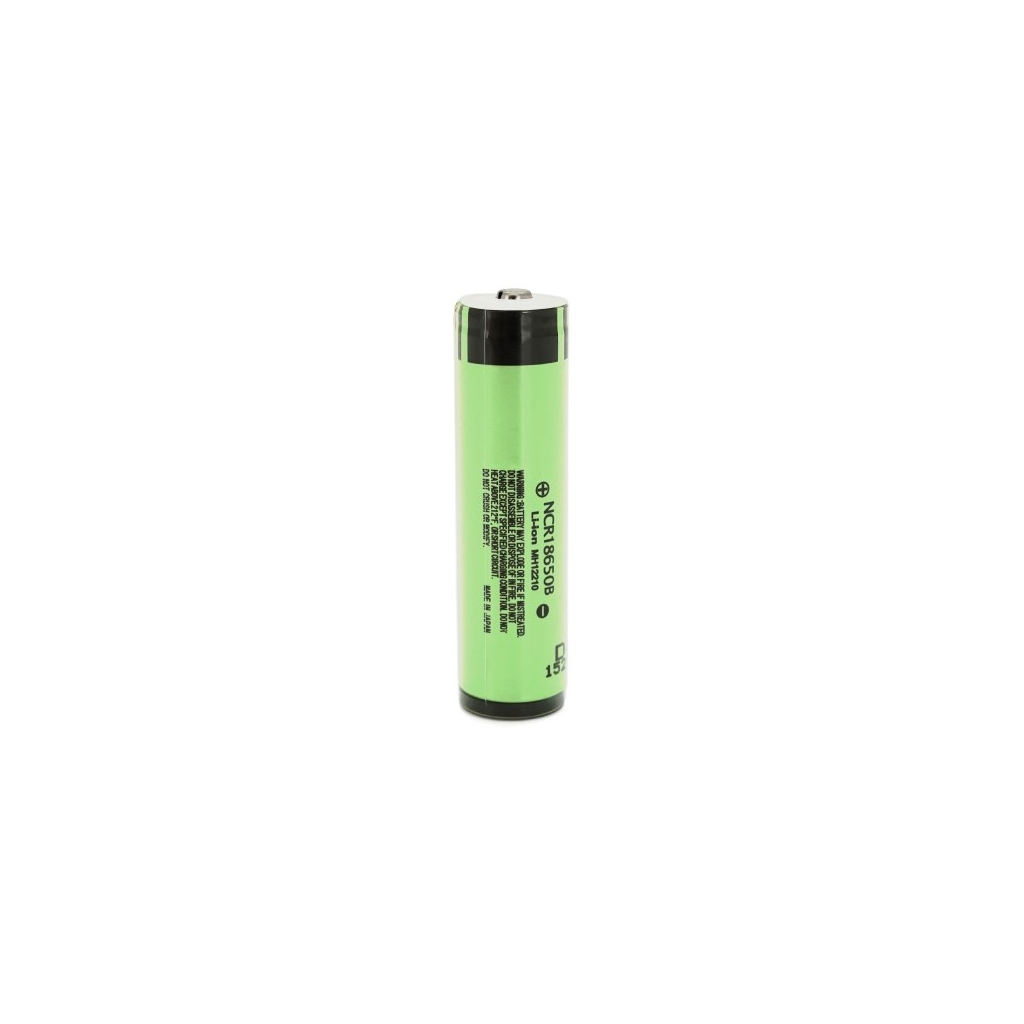 Акумулятор 18650 3400mAh, TipTop, Protected, 6.8A, 4.2/3.6/2.5V, green Panasonic (NCR18650B-P / 18780) - зображення 1