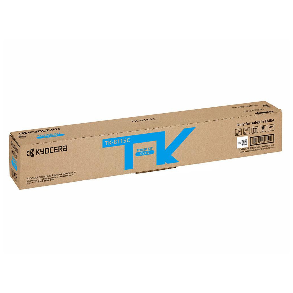 Тонер-картридж Kyocera TK-8115C Cyan 6K (1T02P3CNL0) - зображення 2