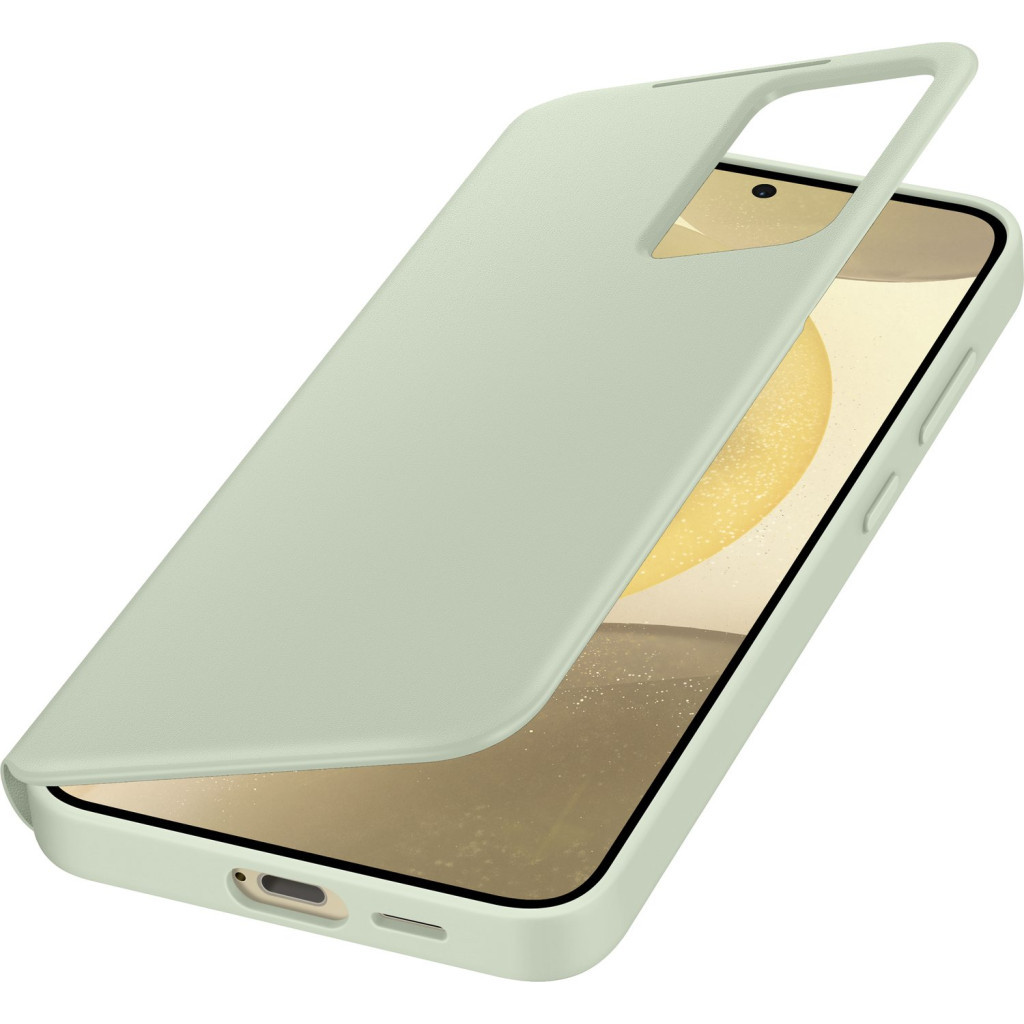 Чохол до мобільного телефона Samsung Galaxy S24+ (S926) Smart View Wallet Case Lime (EF-ZS926CGEGWW) - зображення 4