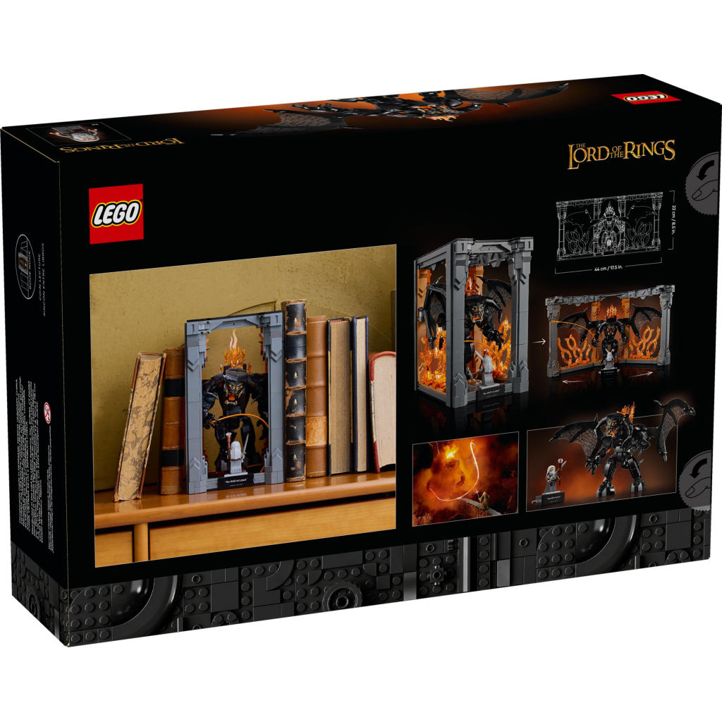 Конструктор LEGO Icons Володар кілець: Балрог. Книжковий куточок (10367) - зображення 8