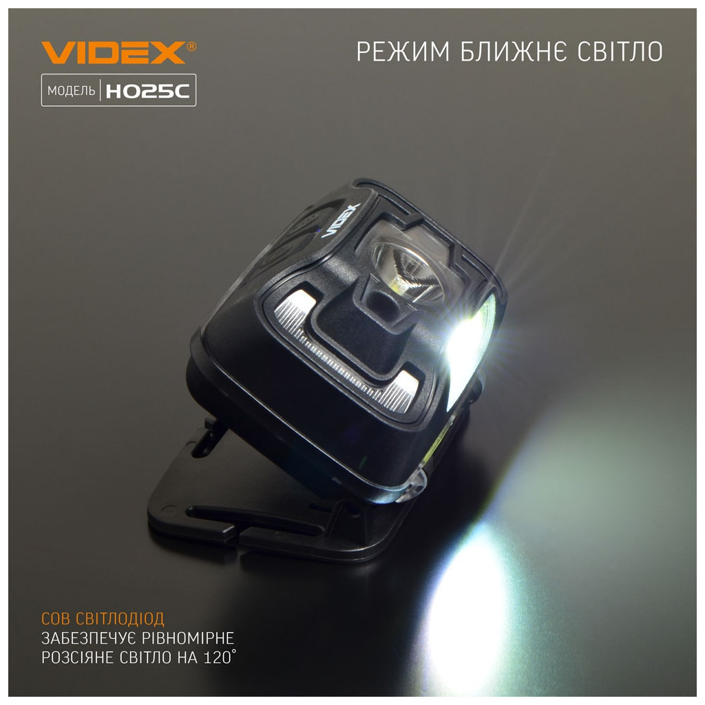 Ліхтар Videx 310Lm 5000K (VLF-H025C) - изображение 8