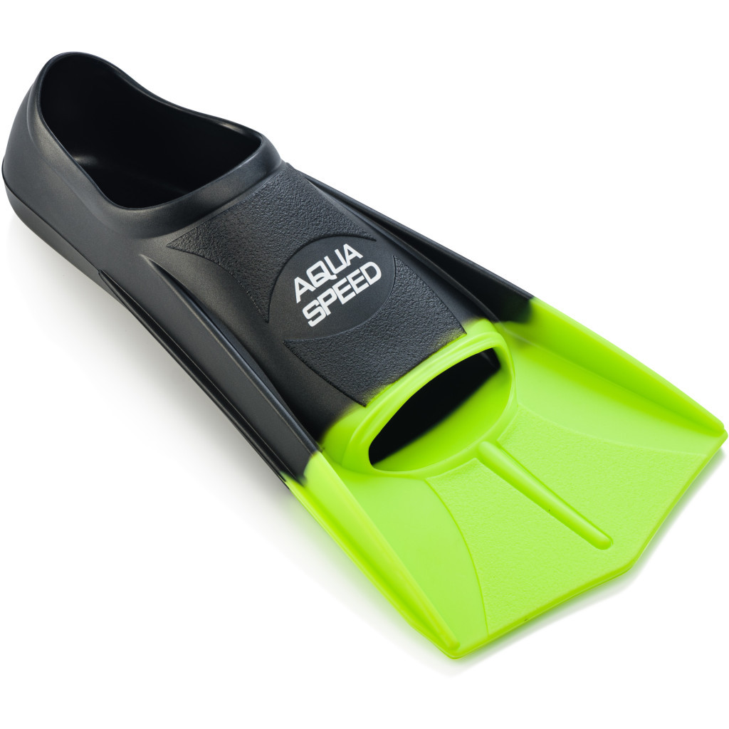 Ласти Aqua Speed Training Fins 137-38 5634 чорний, зелений 41-42 (5908217656346) - зображення 3