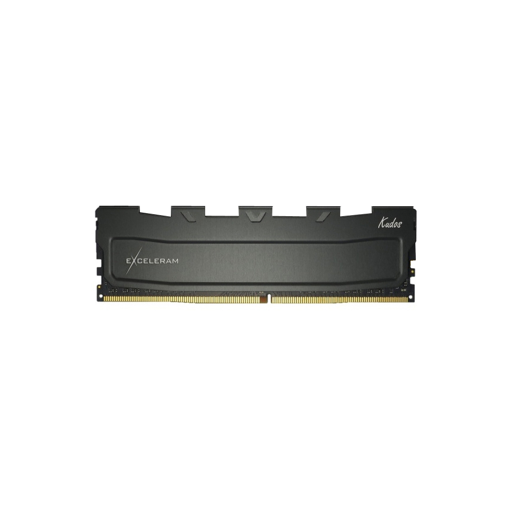 Модуль пам'яті для комп'ютера DDR4 8GB 3600 MHz Black Kudos eXceleram (EKBLACK4083618A) - зображення 1