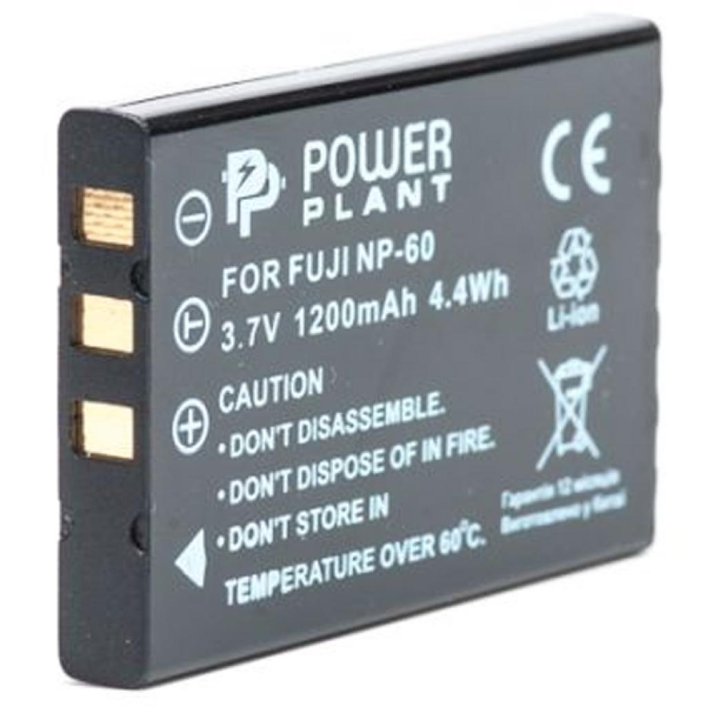 Акумулятор до фото/відео PowerPlant Fuji NP-60, SB-L1037, SB-1137, D-Li12, NP-30, KLIC-5000, LI- (DV00DV1047) - зображення 1