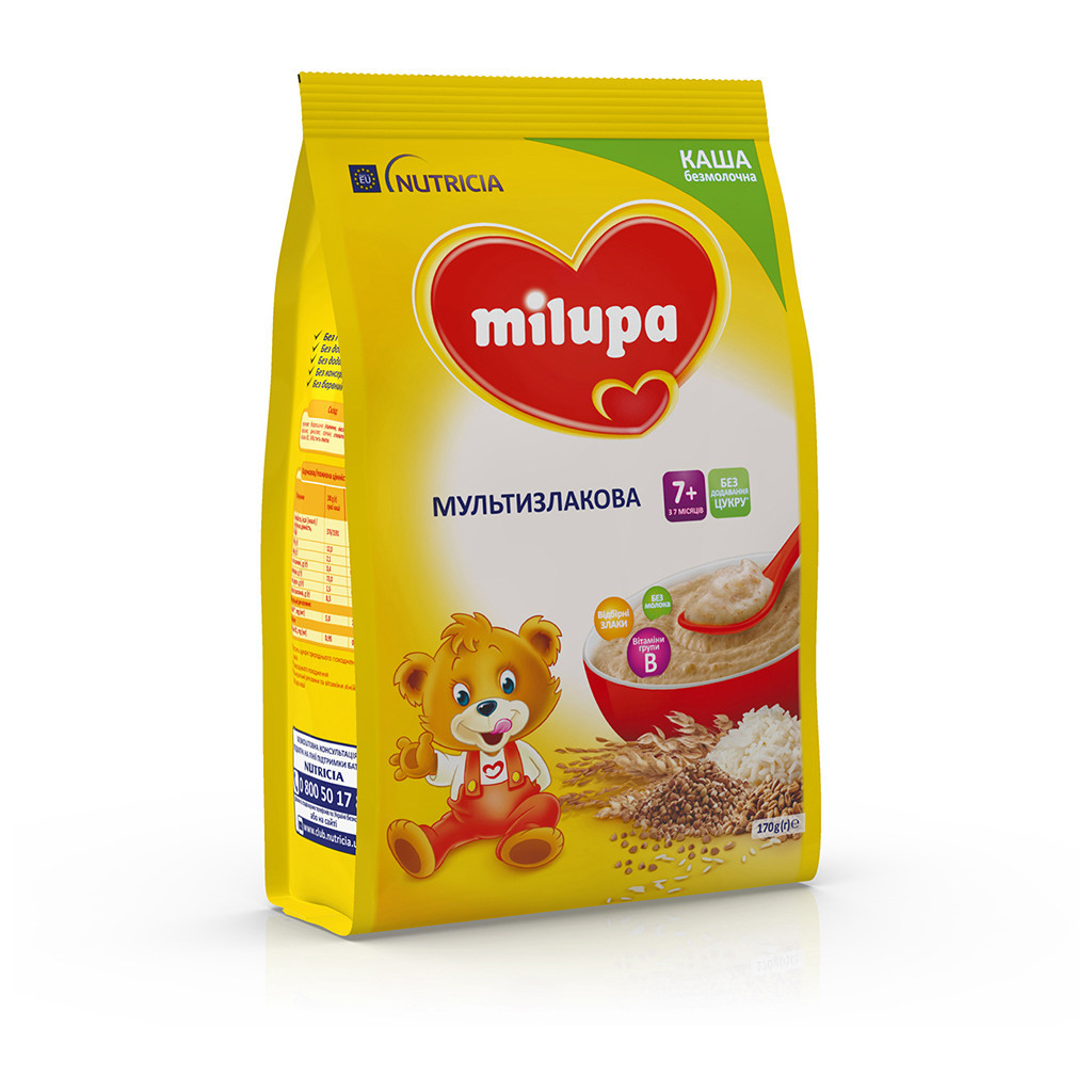 Дитяча каша Milupa Мультизлакова 170 г (5900852930034) - изображение 6