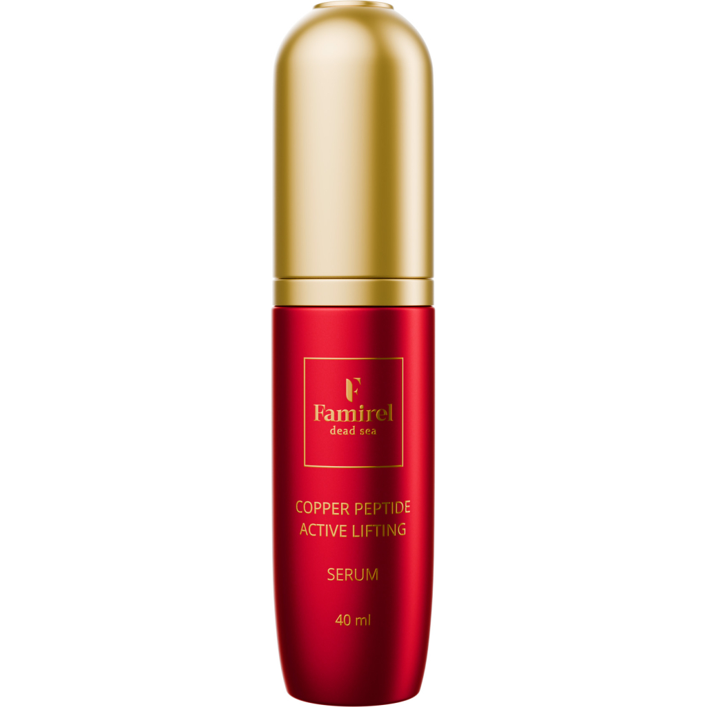 Сироватка для обличчя Famirel Copper Peptide Active Lifting Serum Ліфтинг-актив з пептидами міді 40 мл (7290114085250) - зображення 1