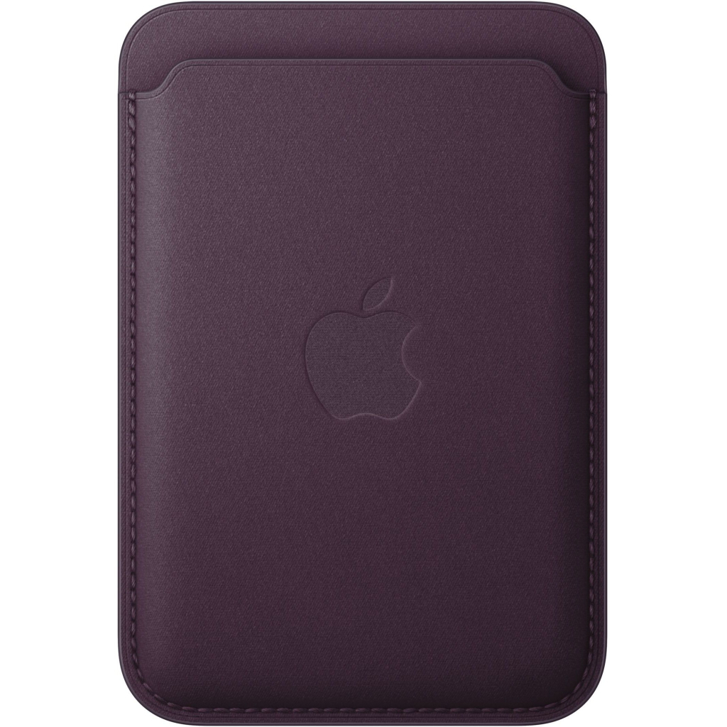 Чохол до мобільного телефона Apple iPhone FineWoven Wallet with MagSafe - Blackberry (MA7A4ZM/A) - зображення 1