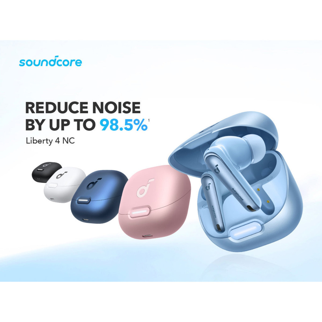 Навушники Anker SoundСore Liberty 4 NC Pastel Pink (A3947G51) - зображення 8