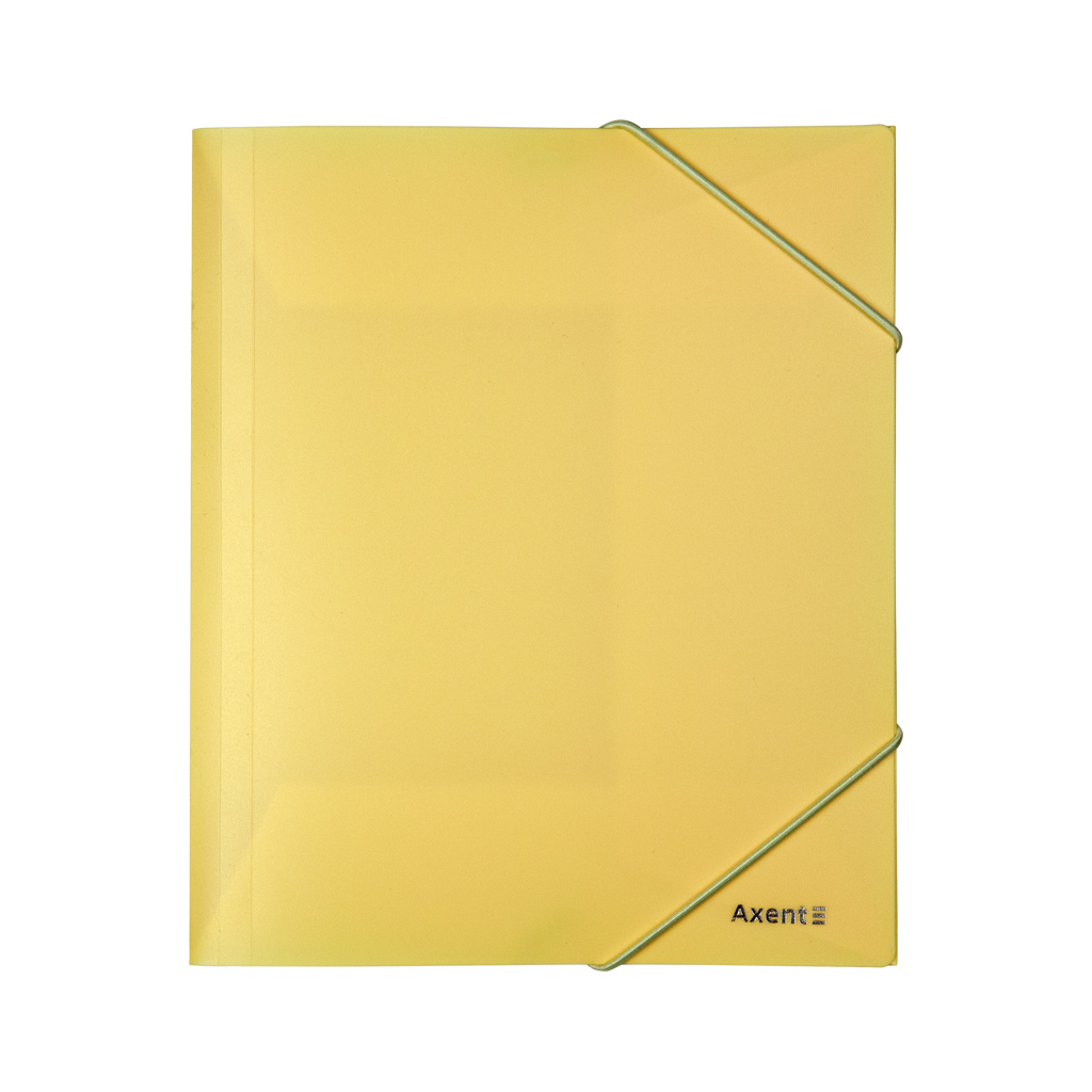 Папка на резинках Axent A5 410 мкм Pastelini yellow (1514-26-A) - зображення 1