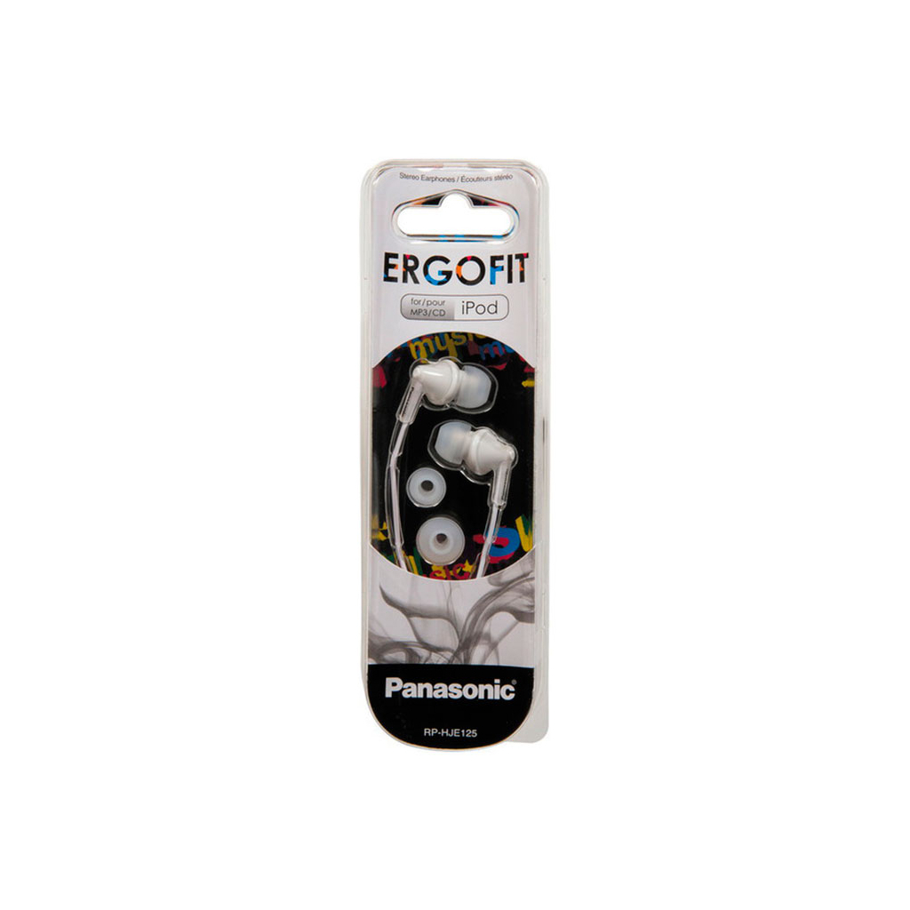 Навушники Panasonic RP-HJE125E-W - зображення 3